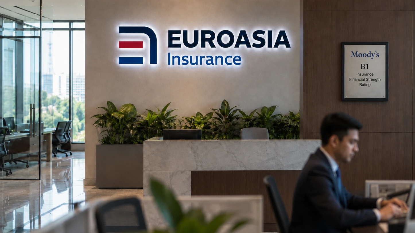 Moody's EUROASIA Insurance reytingini B1 ga ko‘tardi