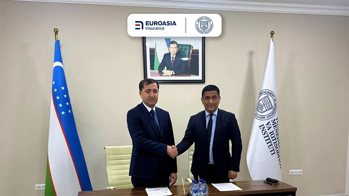 Toshkent menejment va iqtisodiyot instituti va EUROASIA Insurance hamkorlik memorandumi imzoladi